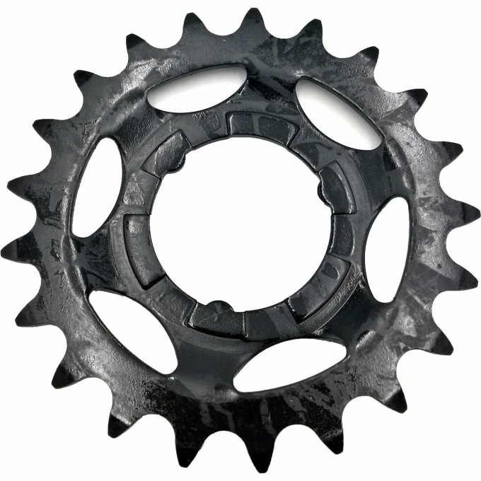 Звезда задняя SHIMANO 21T(2,3мм), черная, ASMGEAR21LP